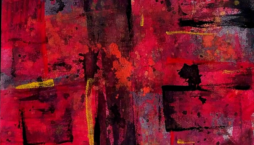 Schülerkunstwerk