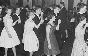 Ball der Abiturienten im Theater- und Konzerthaus (etwa 1965)